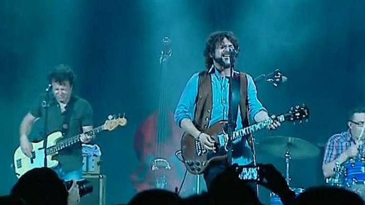 Telediario 1 - Quique González, en Madrid