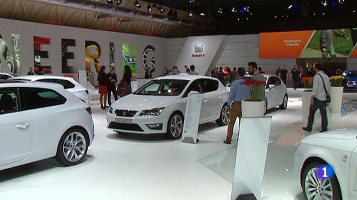 Telediario 1 - Abre el Salón del Automóvil