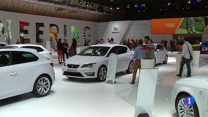 Telediario 1 - Abre el Salón del Automóvil