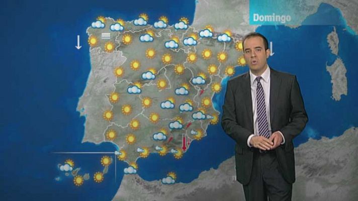 Posibilidad de lluvia en el norte