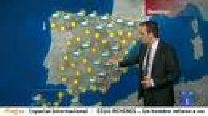 El tiempo - Nubes con lluvias en el norte