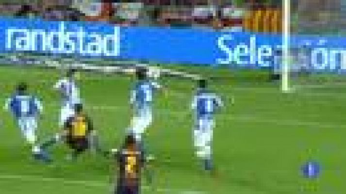 Telediario 1 - El Barça, líder de principio a fin