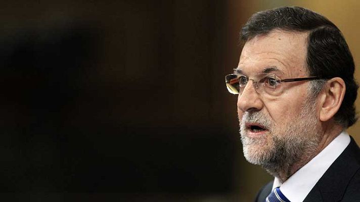 Telediario 1 - Rajoy cree que España saldrá fortalecida de la crisis