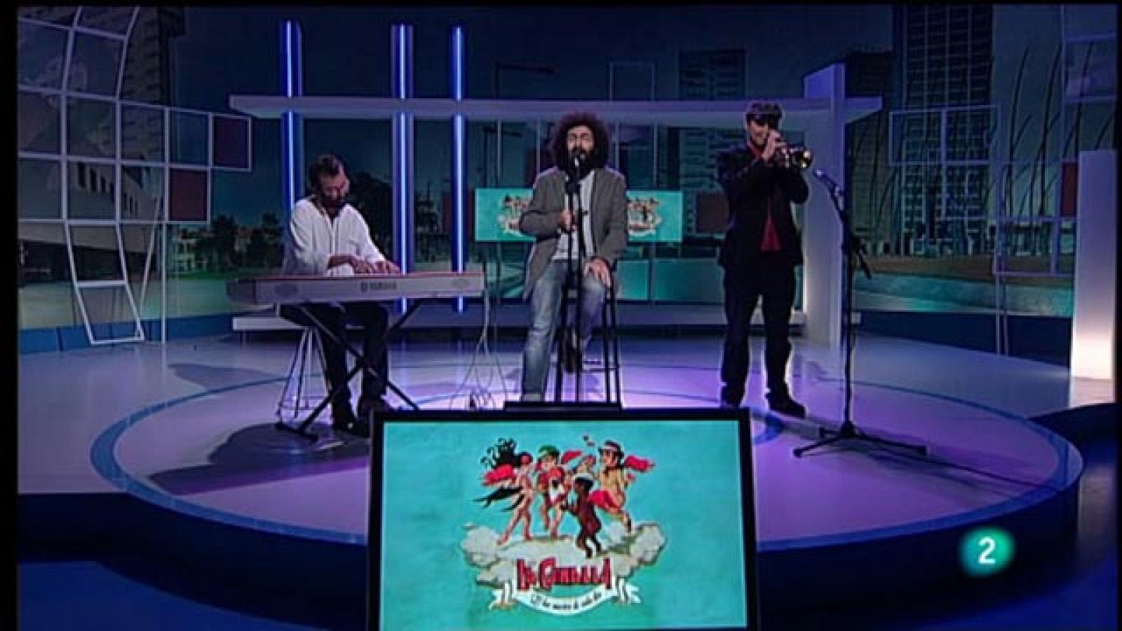 Para Todos La 2 - Actuacíón: La Canalla, "Tes quiero may lof"