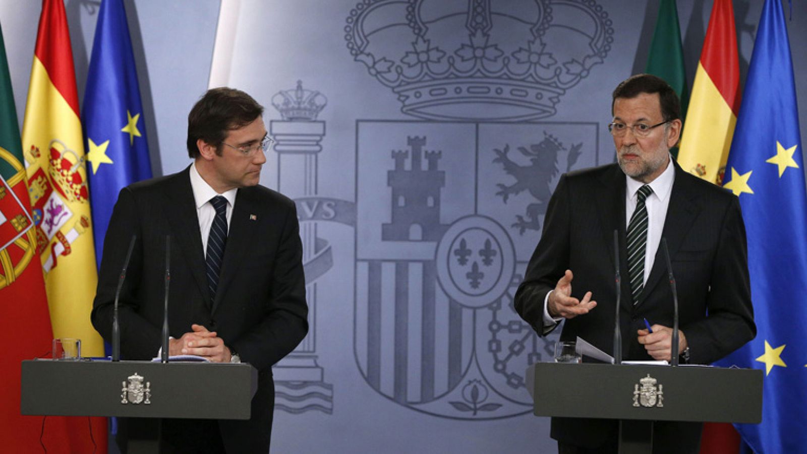 Telediario 1: Encuentro de Rajoy y Passos Coelho | RTVE Play