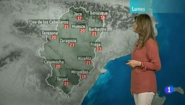 El tiempo en Aragón - 13/05/13