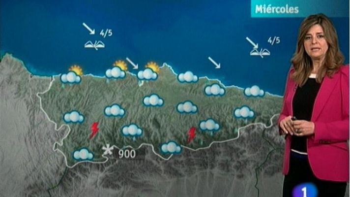 Panorama Regional - El tiempo en Asturias - 14/05/13