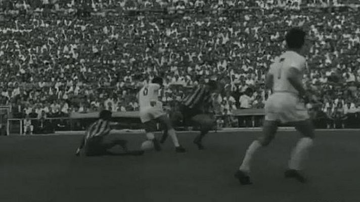 El Atlético gana al Real Madrid su primera Copa en 1960