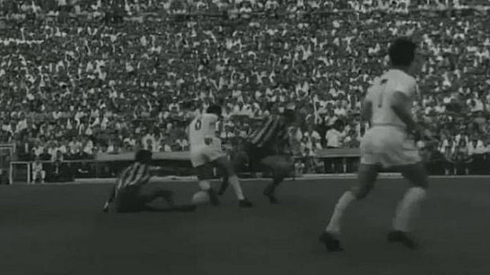 Deportes en el Archivo de RTVE - El Atlético gana al Real Madrid su primera Copa en 1960
