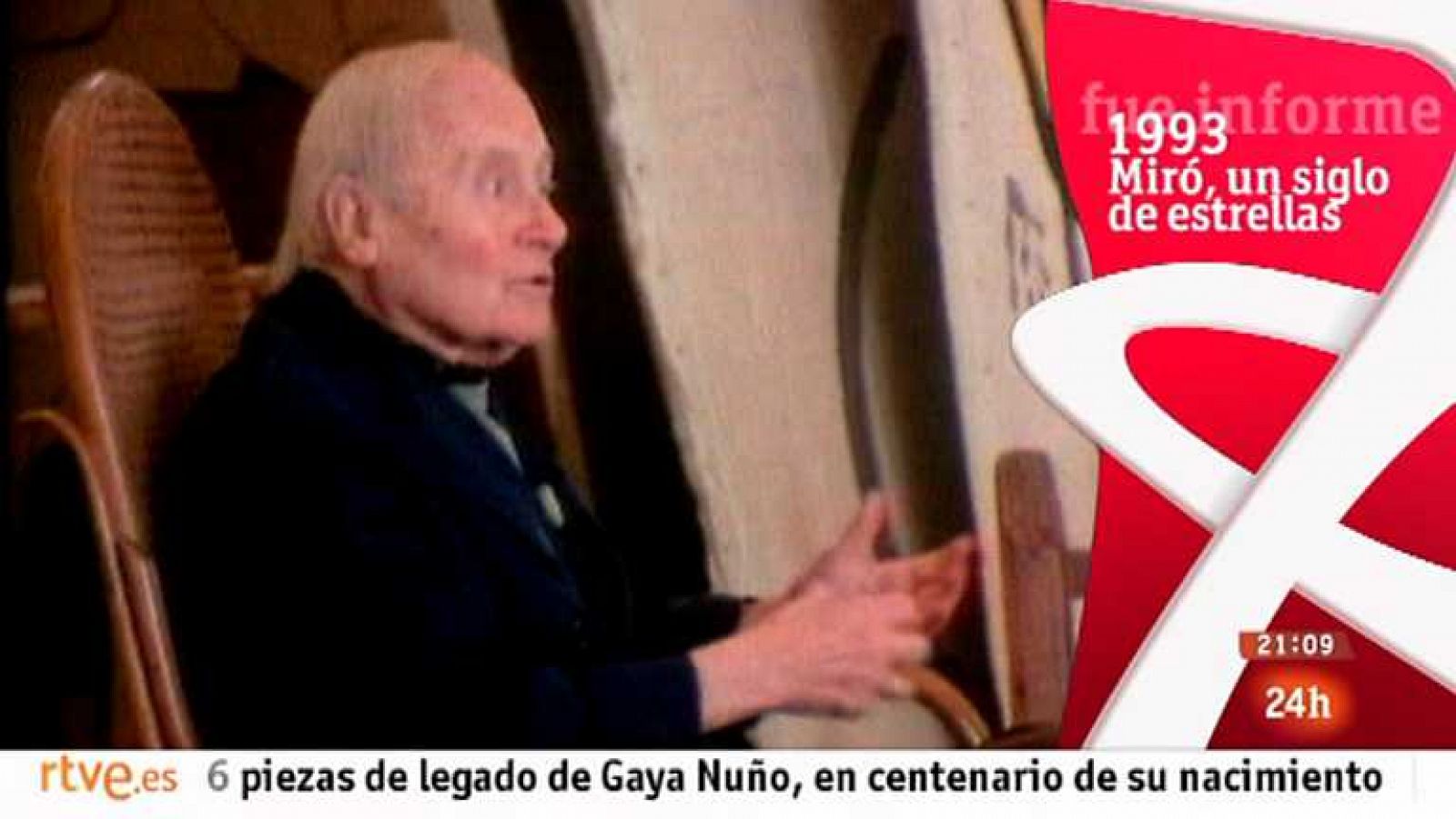 Informe Semanal: Miró, un siglo de estrellas (1993) | RTVE Play