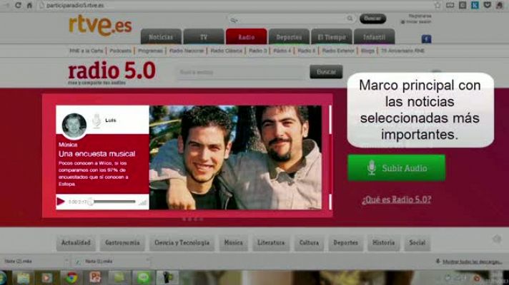 ¿Cómo funciona el nuevo servicio Radio 5.0?