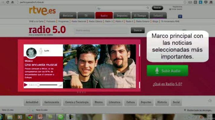  - ¿Cómo funciona el nuevo servicio Radio 5.0?