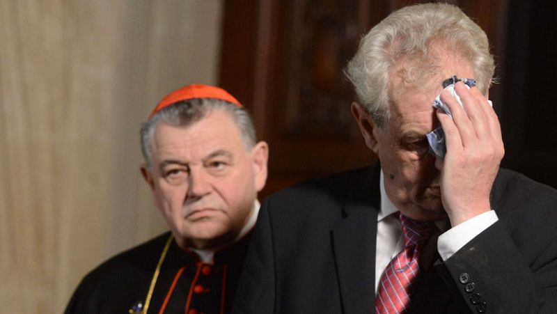 Torpeza del presidente checo 