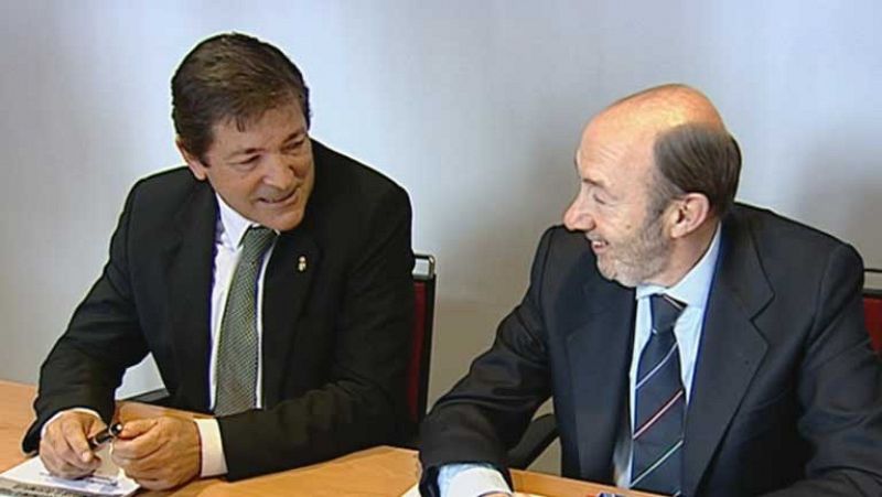 Alfredo Pérez Rubalcaba expone sus propuestas económicas en Asturias
