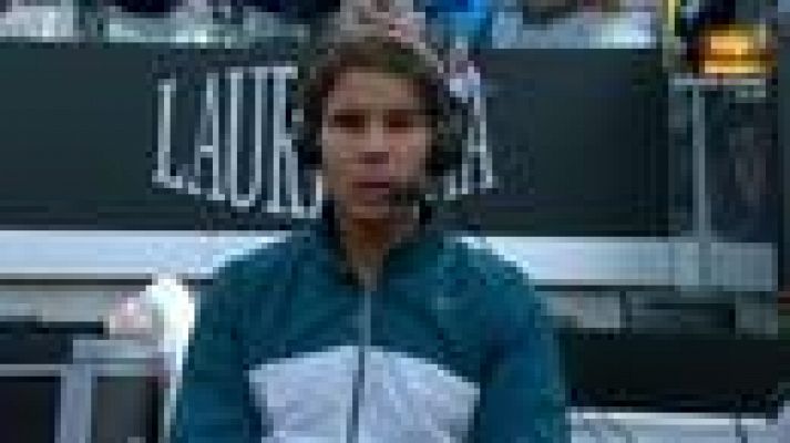 Nadal: "El primer set he empezado parado"