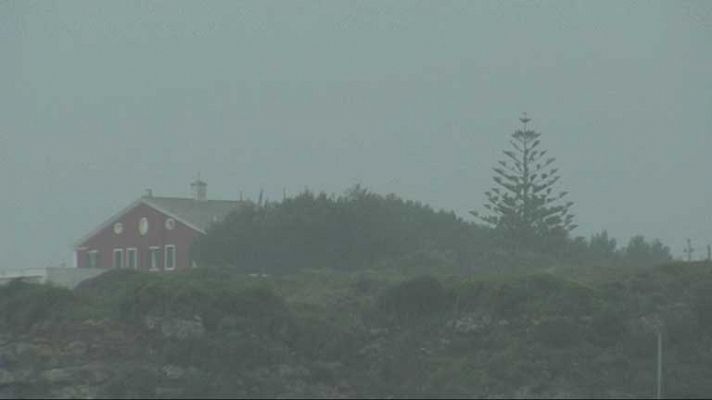 Chubascos fuertes en Galicia