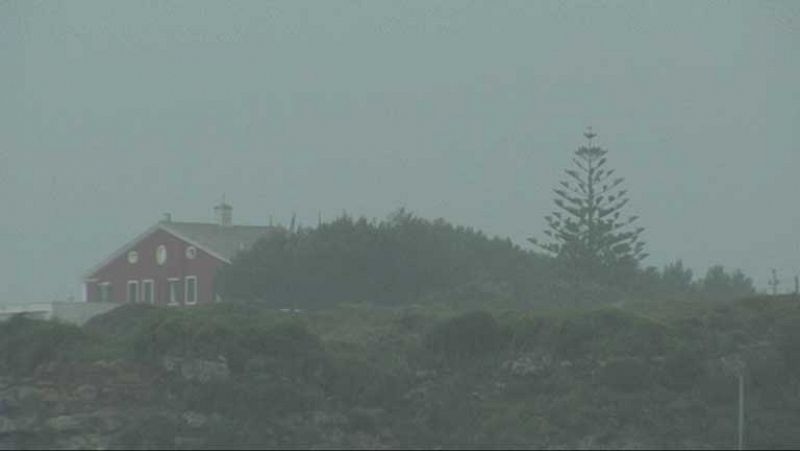 Chubascos localmente fuertes en el Oeste de Galicia