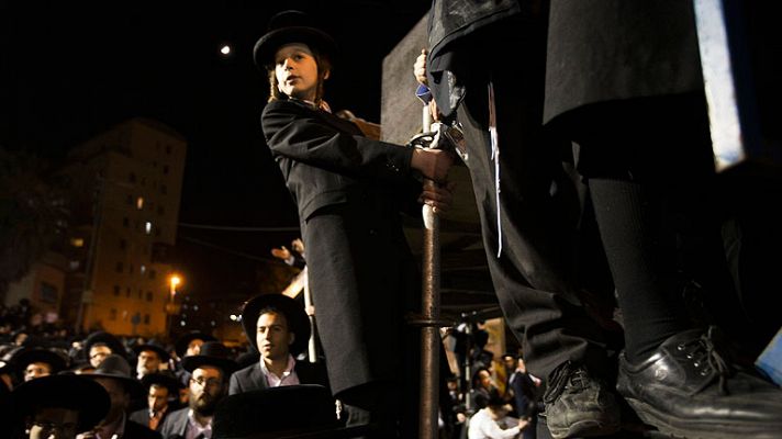 Telediario 1 - Protestas en Israel