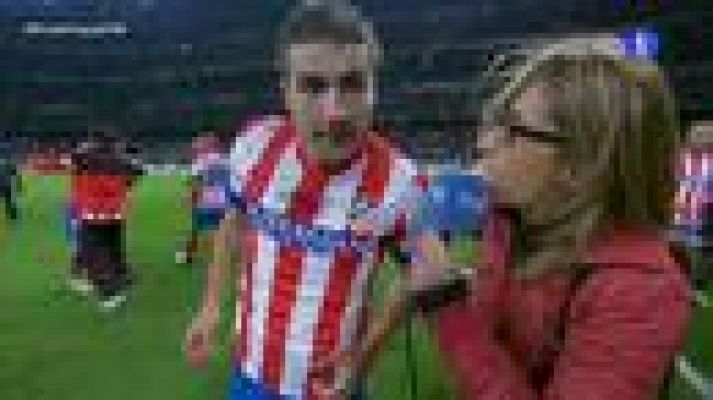 Copa del Rey - Gabi: "Este triunfo sabe a gloria"