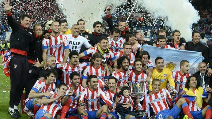 El Atlético de Madrid, campeón de la Copa del Rey 2013