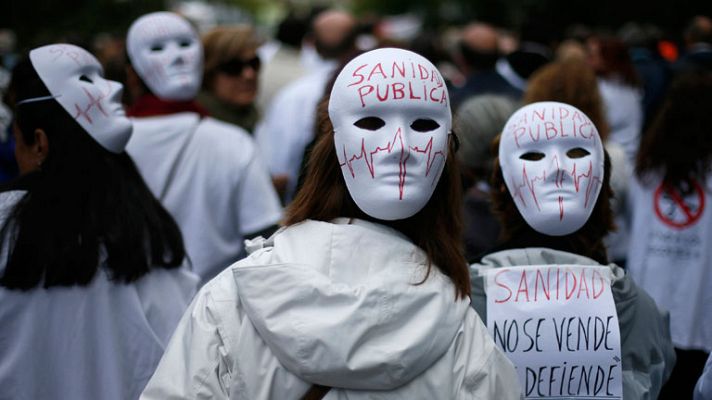 Nueva 'marea blanca' en Madrid