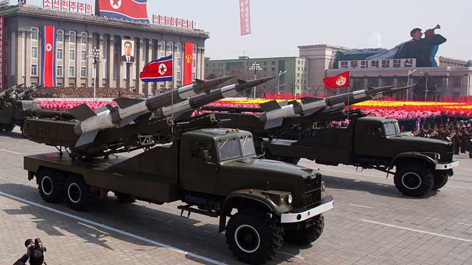 Corea del Norte vuelve a disparar un misil de corto alcance al mar  