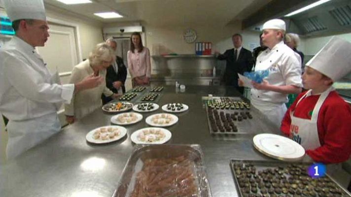 Telediario 1 - Bukingham Palace busca cocinero