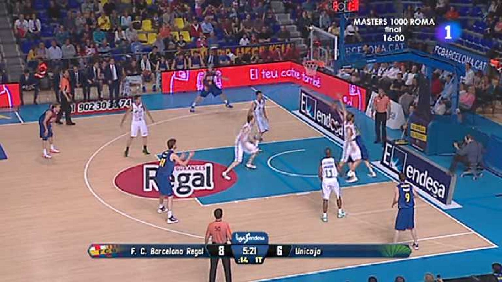 Baloncesto - Liga Endesa: Blusens Monbus - Uxue Bilbao Basket - ver ahora