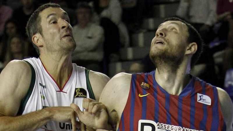 El Unicaja no disputará el Playoff de la Liga Endesa, después de caer en el Palau Blaugrana frente a un FC Barcelona Regal que no se jugaba nada pero que peleó por triunfo en un partido igualado y con emoción hasta el final (57-50).