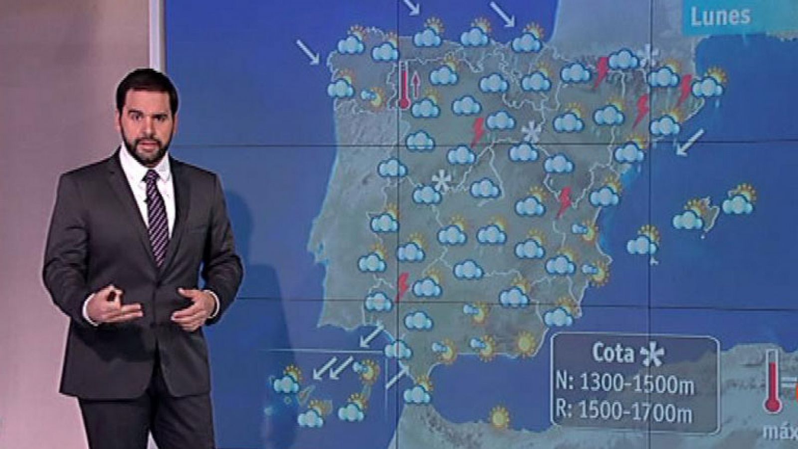 El tiempo: Continúan las lluvias en el norte y el oeste | RTVE Play