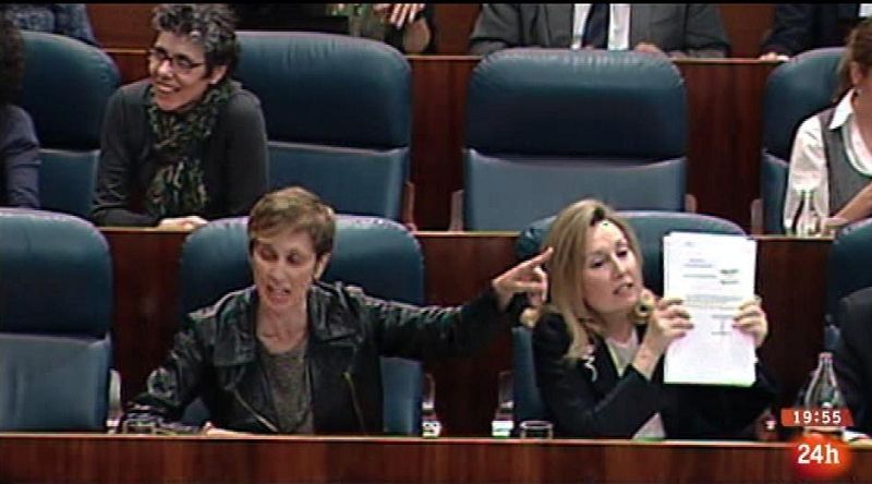  Parlamento - Otros parlamentos - Expulsiones en la Asamblea de Madrid - 18/05/2013