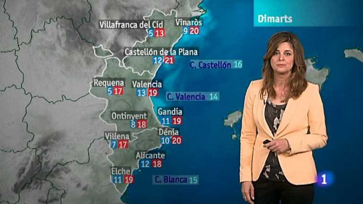 El tiempo en la Comunidad Valenciana - 20/05/13