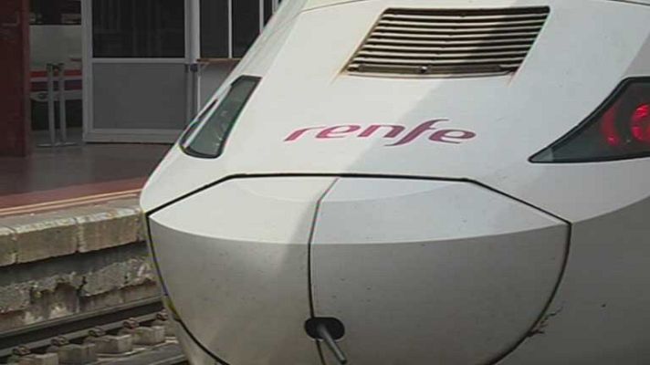 Telediario 1 - Menos trenes de media distancia