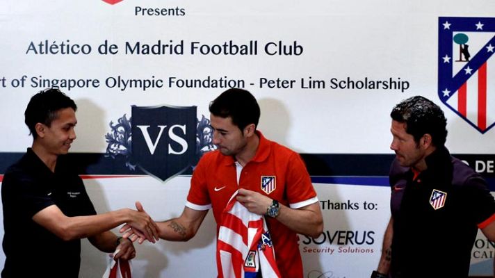 Telediario 1 - El Atlético prolonga la fiesta hasta Singapur