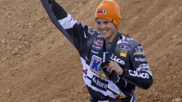 Telediario 1 - Laia Sanz, medalla de oro en los X-Games de Barcelona
