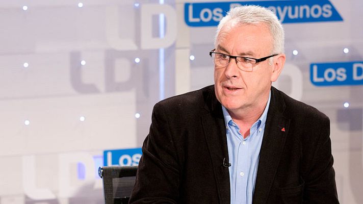 Los desayunos - Entrevista a Cayo Lara en Los Desayunos: "Se equipara rezar y doctrina religiosa con las matemáticas"