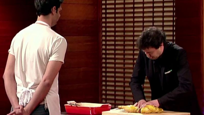 MasterChef - Pepe intenta reanimar el pollo de Noé