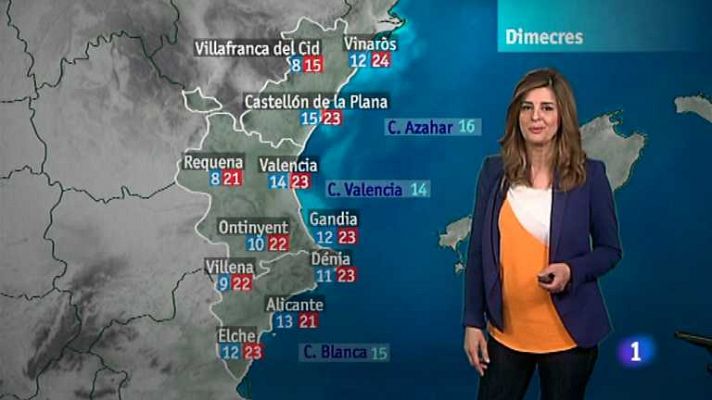 El tiempo en la Comunidad Valenciana - 21/05/13  