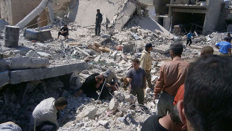 Solicitan corredor humanitario en Siria para sacar heridos y llevar medicinas