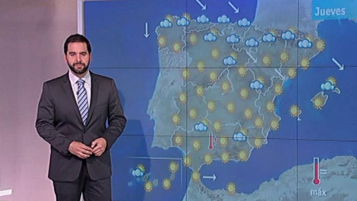 El tiempo - Cielos despejados en casi todo el país, salvo en el norte