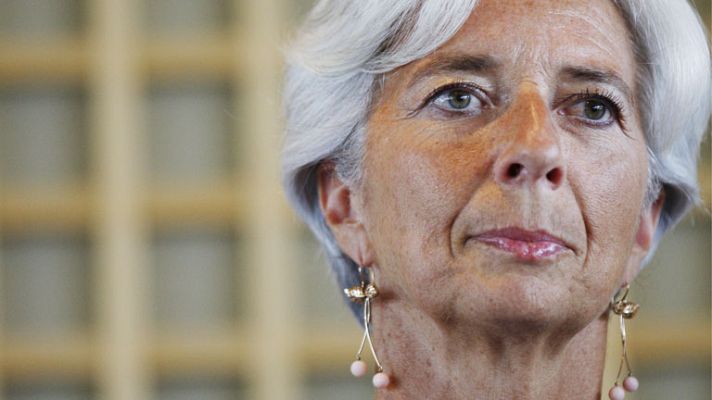 Telediario 1 - Christine Lagarde, ante el juez que investiga la indemnización pública millonaria a un empresario francés