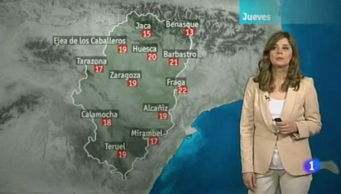 El tiempo en Aragón - 23/05/13