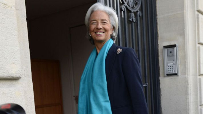 Lagarde declara ante un tribunal de Paris