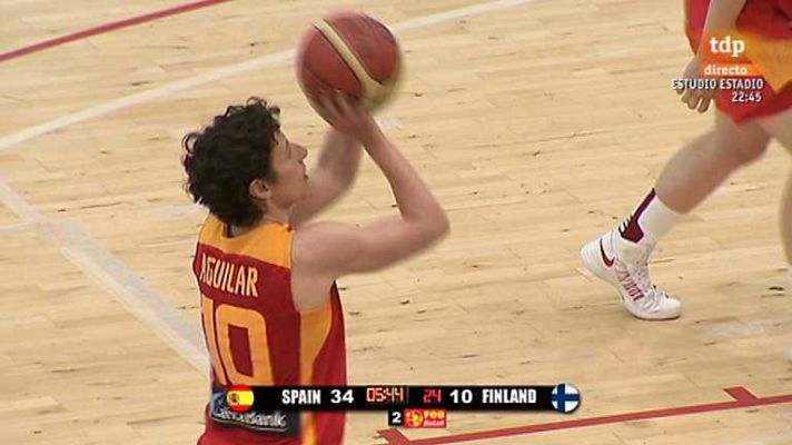 Selec. femenina. España-Finlandia