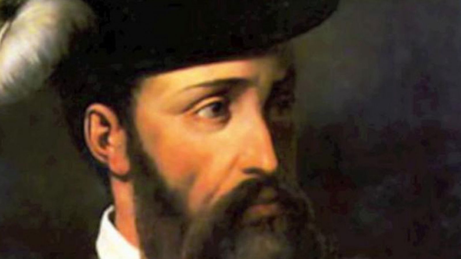 Paisaje con figuras - Francisco Pizarro (comienzo)