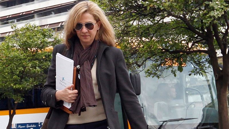 La Infanta Cristina será investigada por posibles irregularidades fiscales