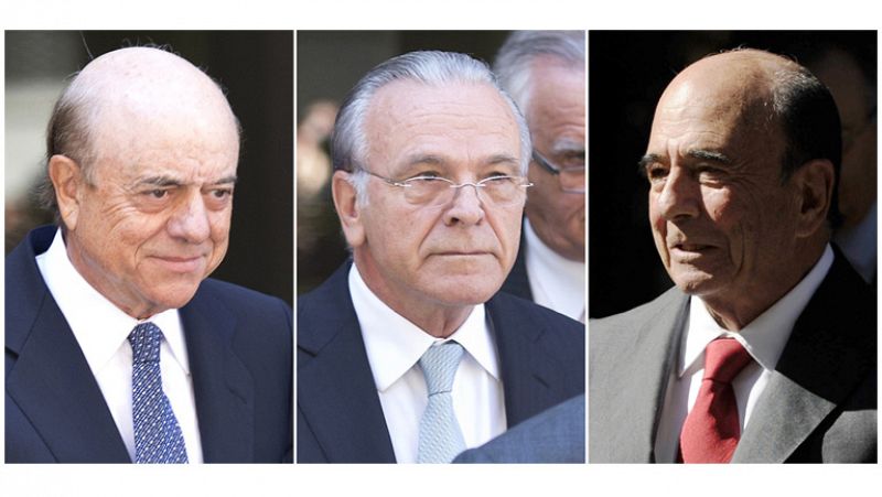 Declaran en la Audiencia Nacional los principales banqueros españoles por e