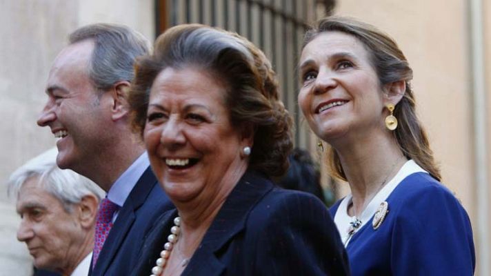 Telediario 1 - Rita Barberá sobre el caso Nóos