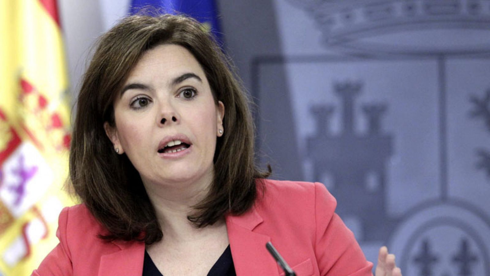 Respuesta de la vicepresidenta del Gobierno a las palabras de José Mª Aznar