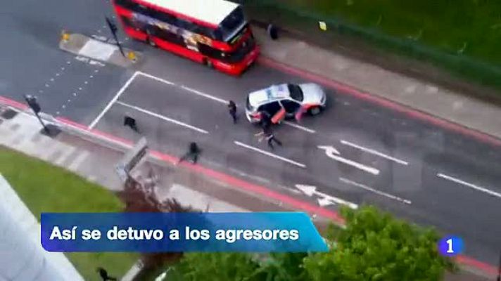 Telediario 1 - Liberada una detenida en Londres